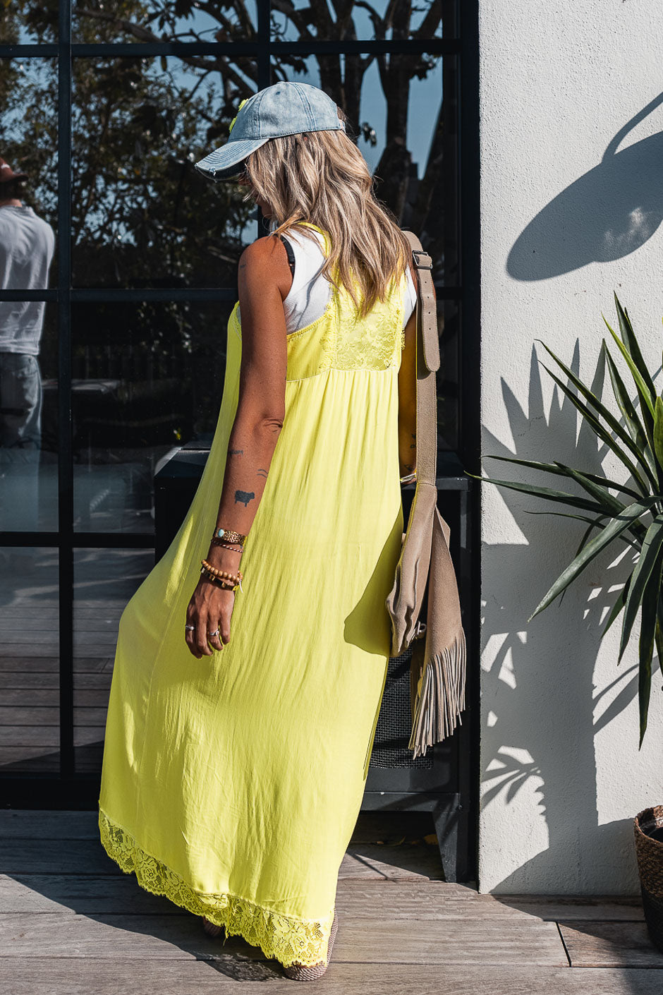 ROBE MAISY JAUNE FLUO