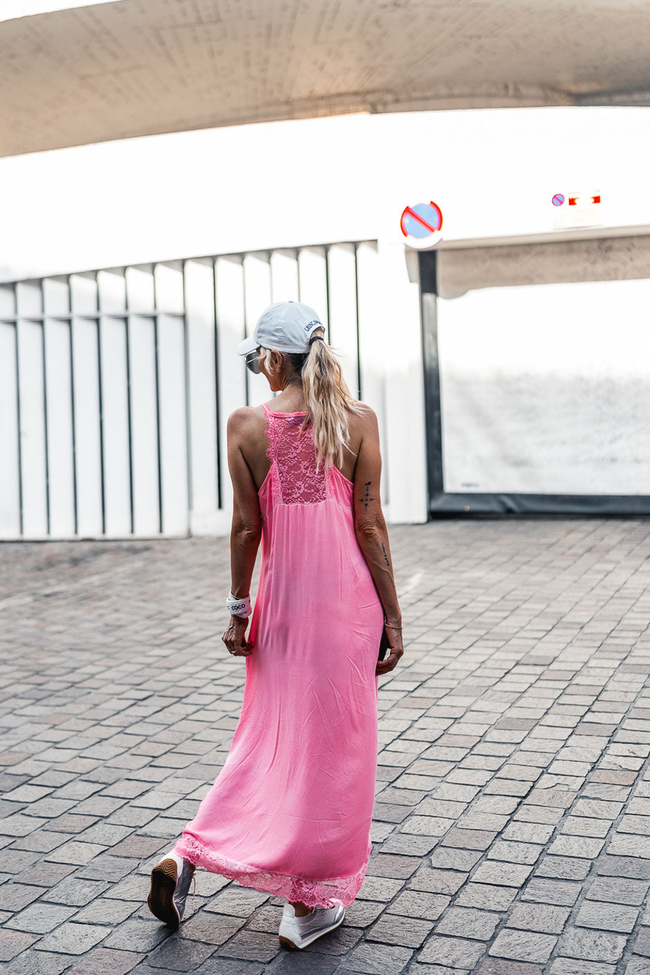 ROBE MAISY FLUO ROSE FLUO