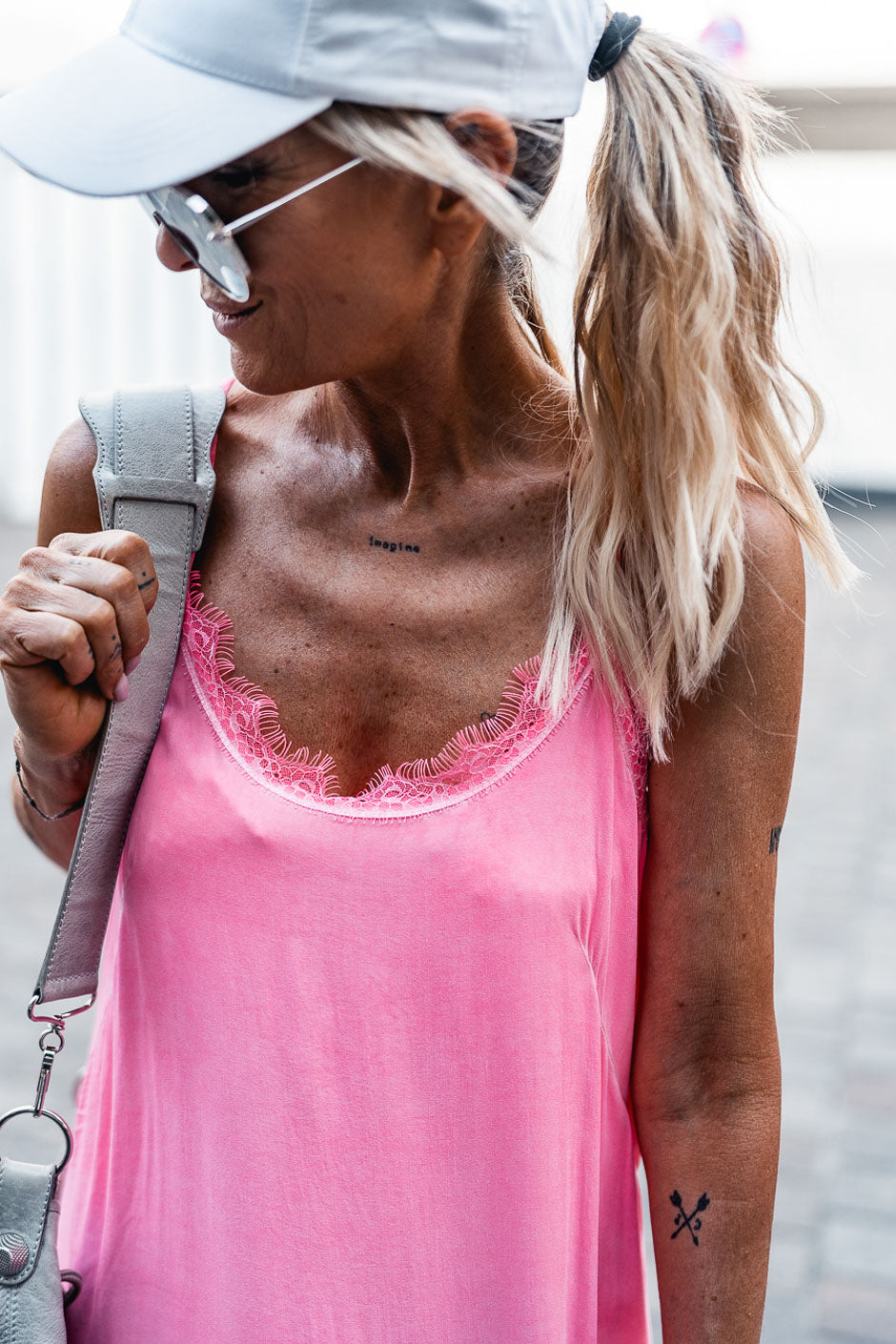 ROBE MAISY FLUO ROSE FLUO