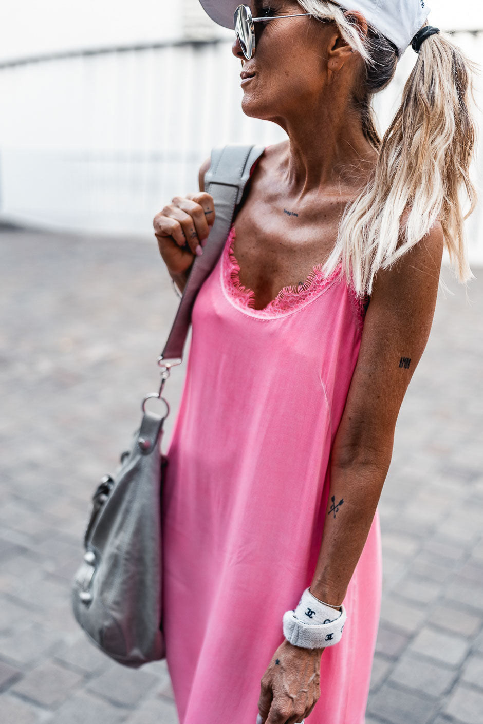 ROBE MAISY FLUO ROSE FLUO