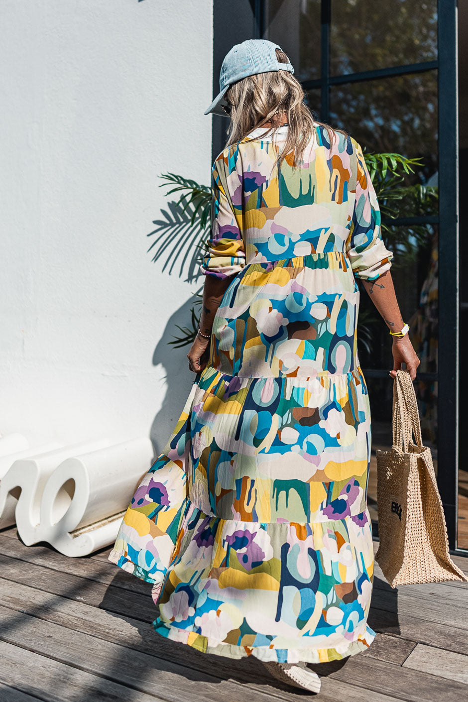 NAIRI PRINT DRESS