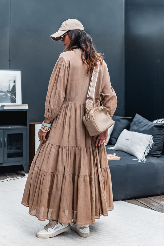 ROBE ODETA BEIGE