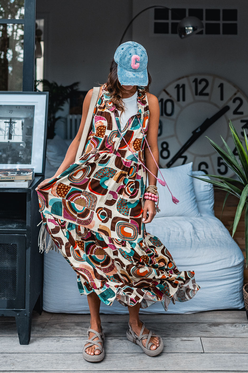ROBE ORAMY MULTICOLORE