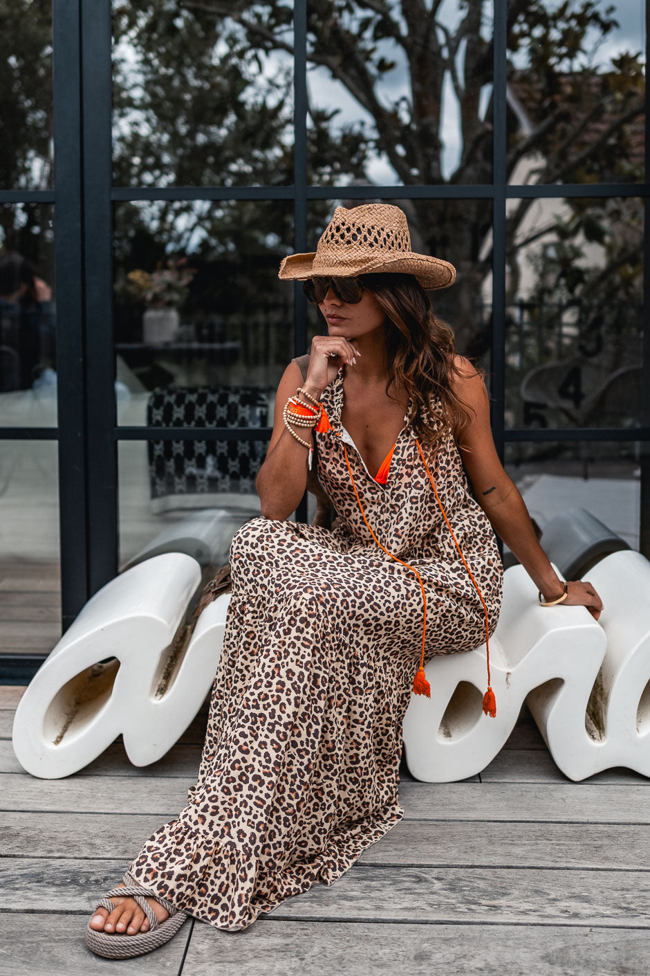 VESTIDO ORAMY LEOPARDO