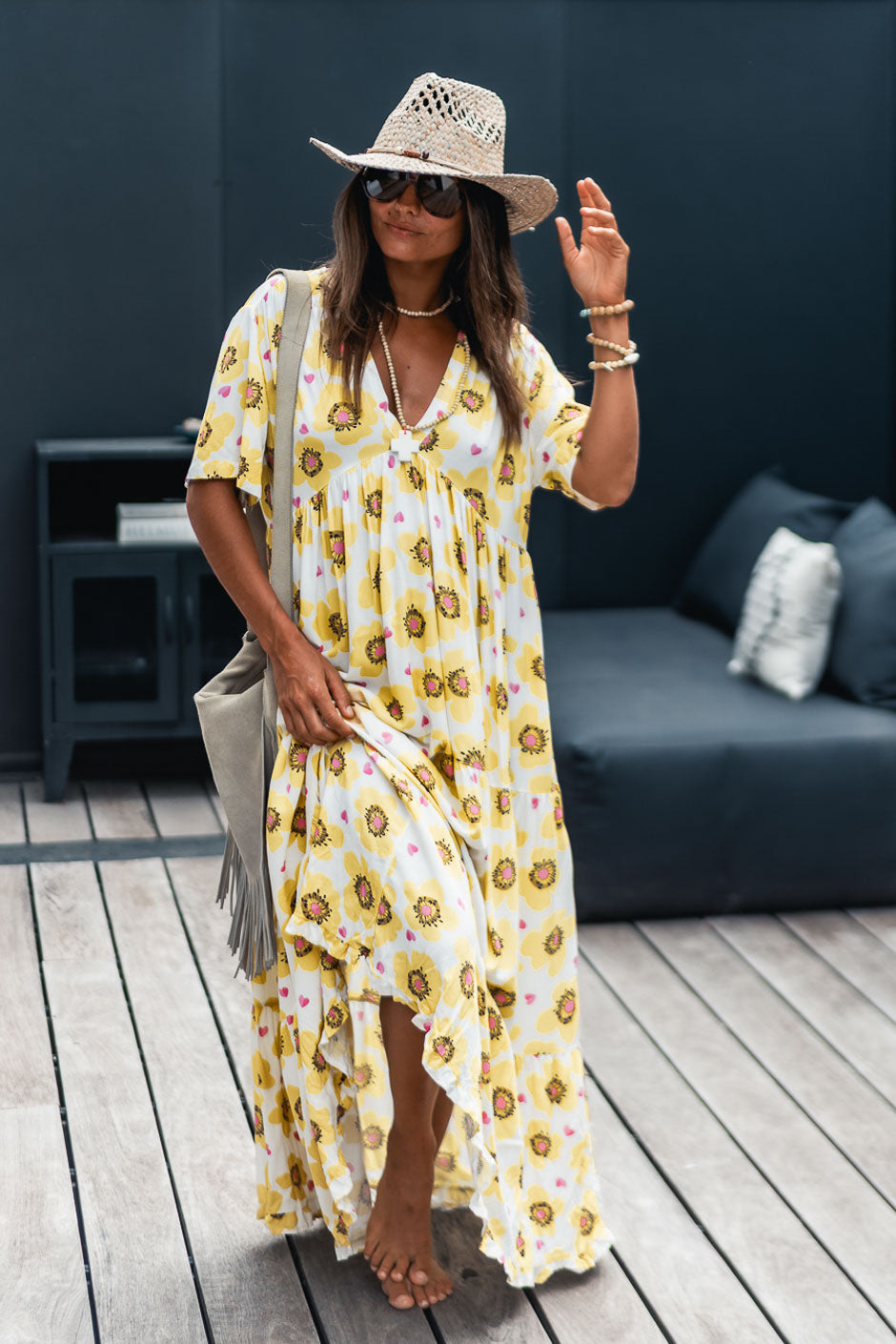ROBE SUNSHINE IMPRIME