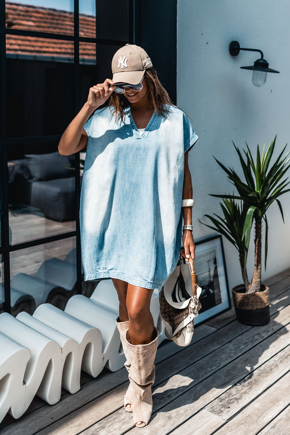 ROBE TATIANE BLEU