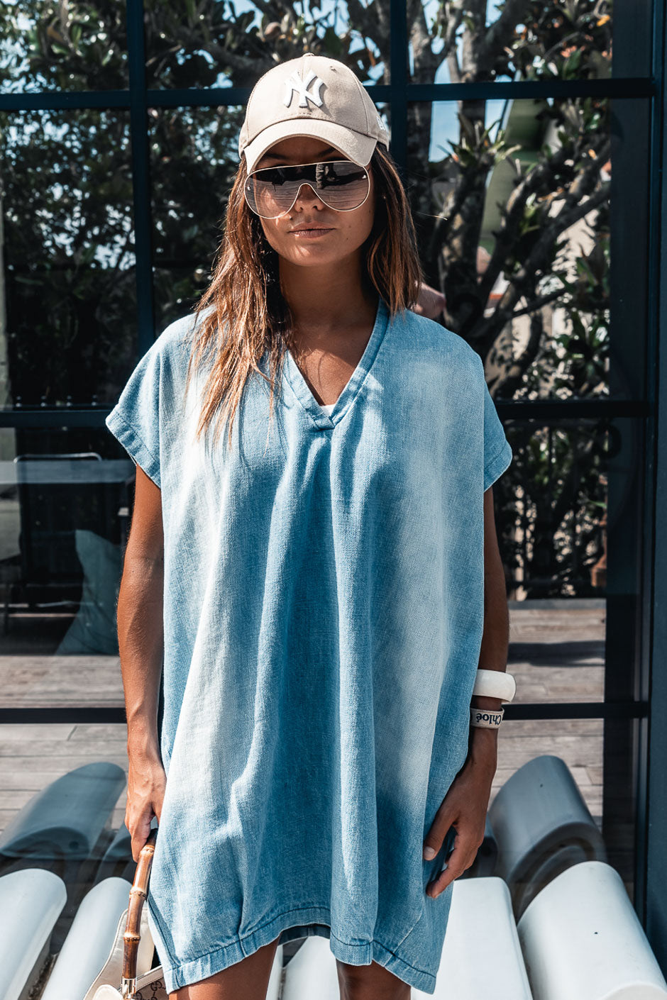 ROBE TATIANE BLEU