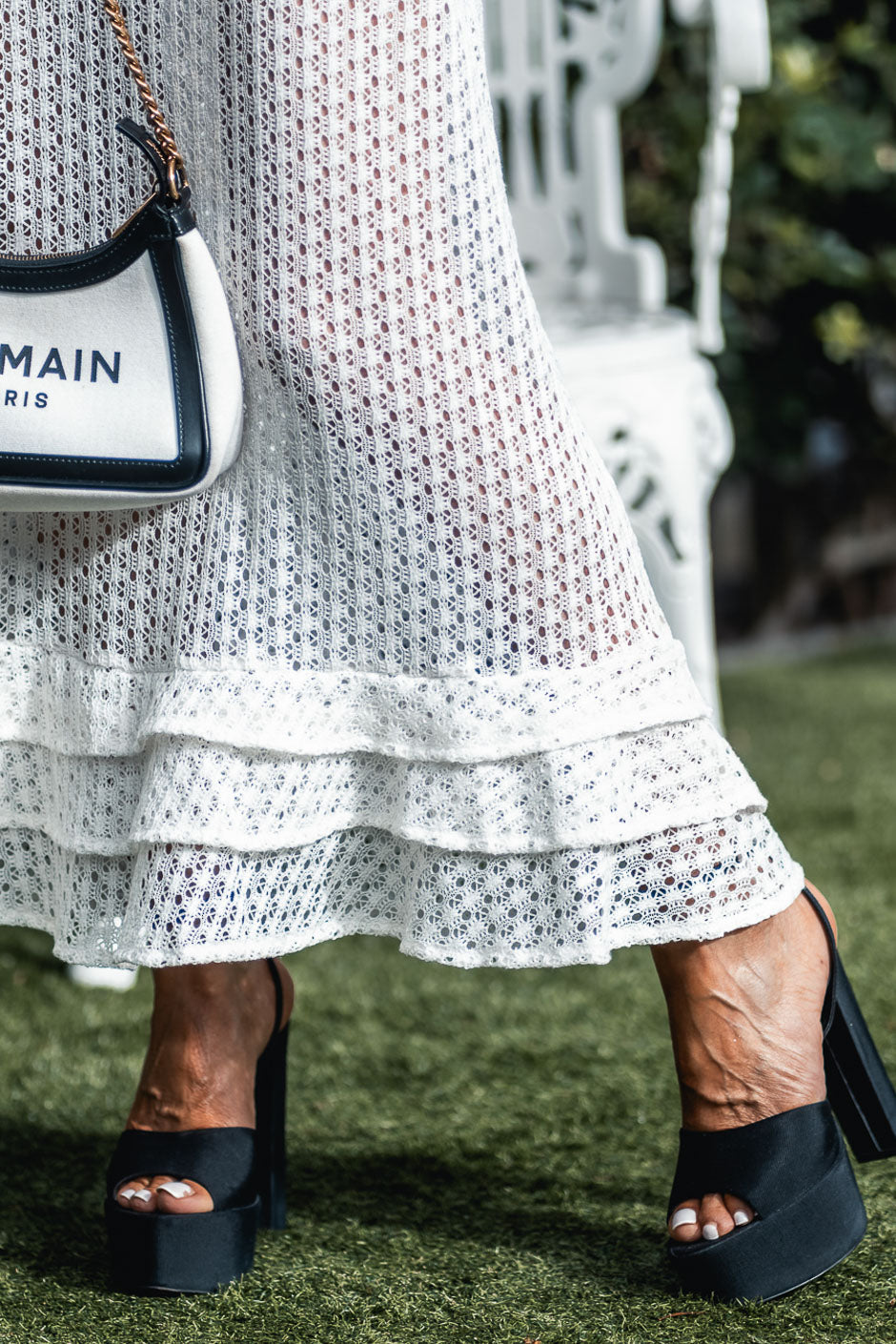 ROBE DELREY BLANC