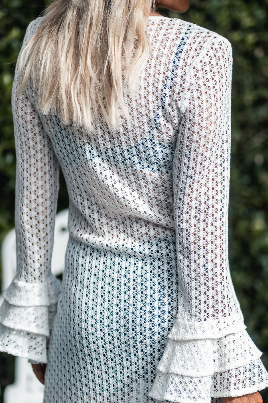 ROBE DELREY BLANC
