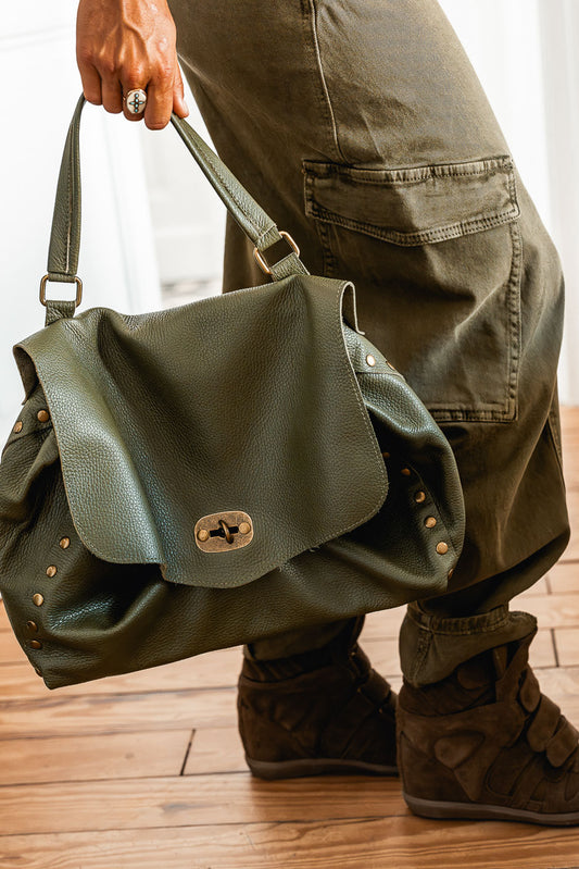 KHAKI TED BAG