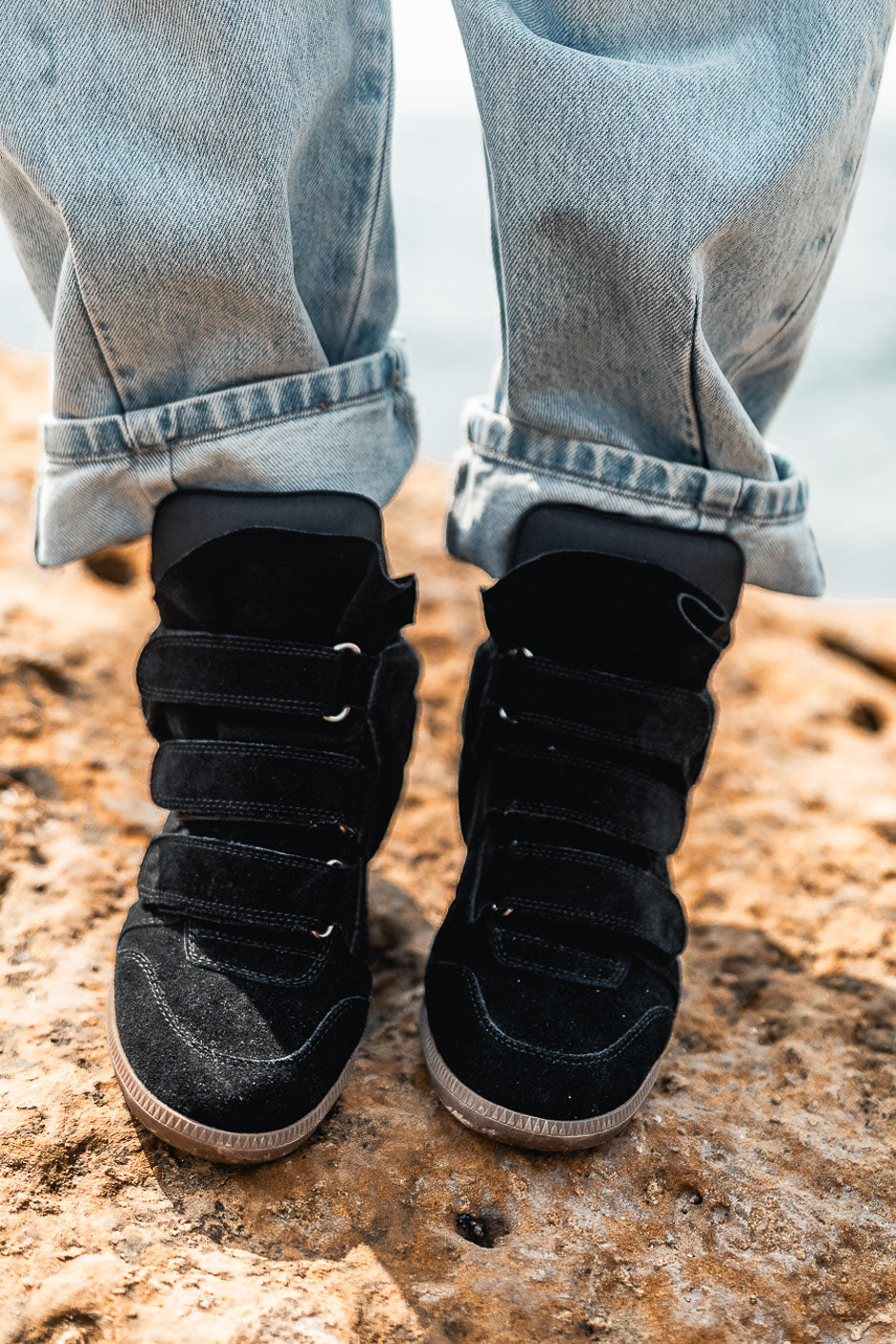 SNEAKERS WALL NOIR