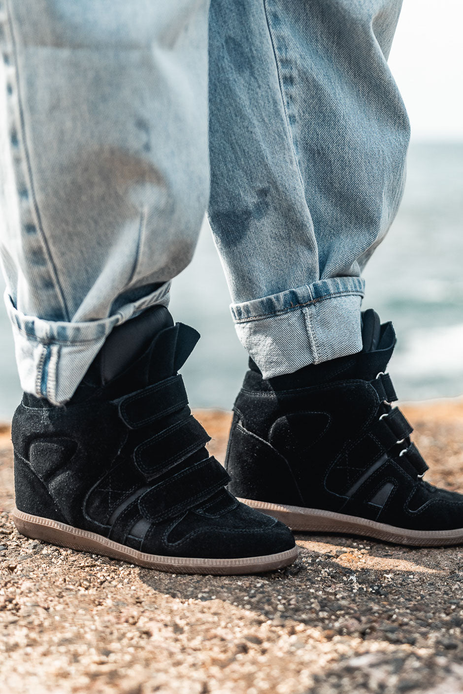 SNEAKERS WALL NOIR