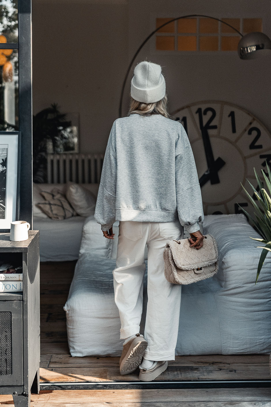 SWEAT ICONY GRIS
