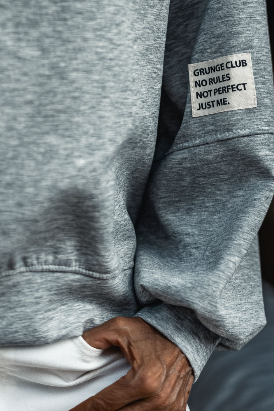 SWEAT ICONY GRIS