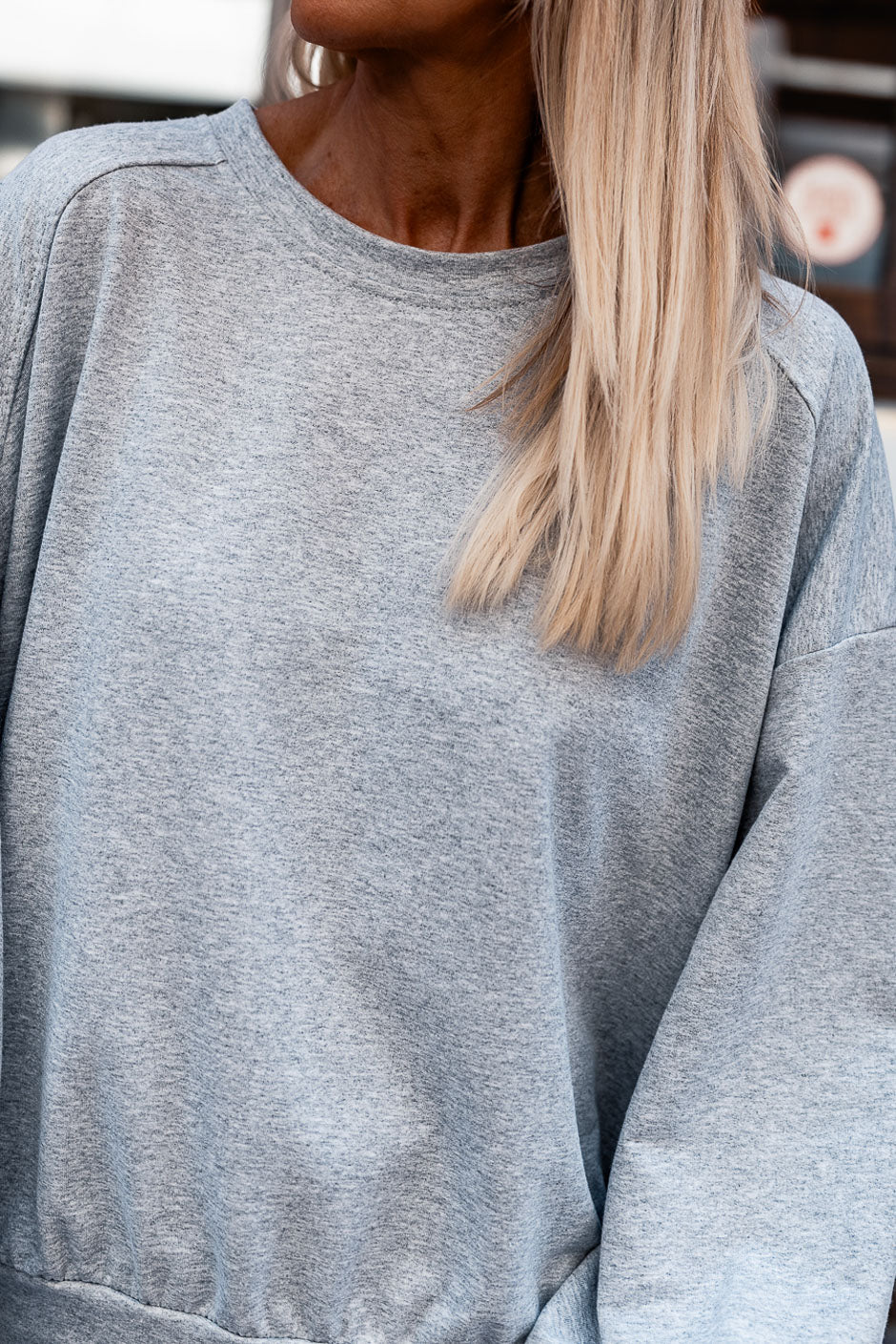 SUDADERA FELIX GRIS