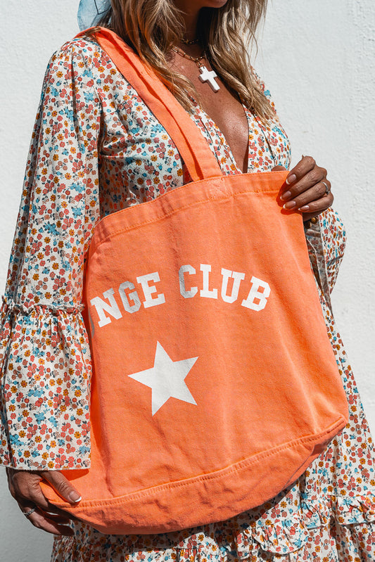 ORANGE CLUB TOTE