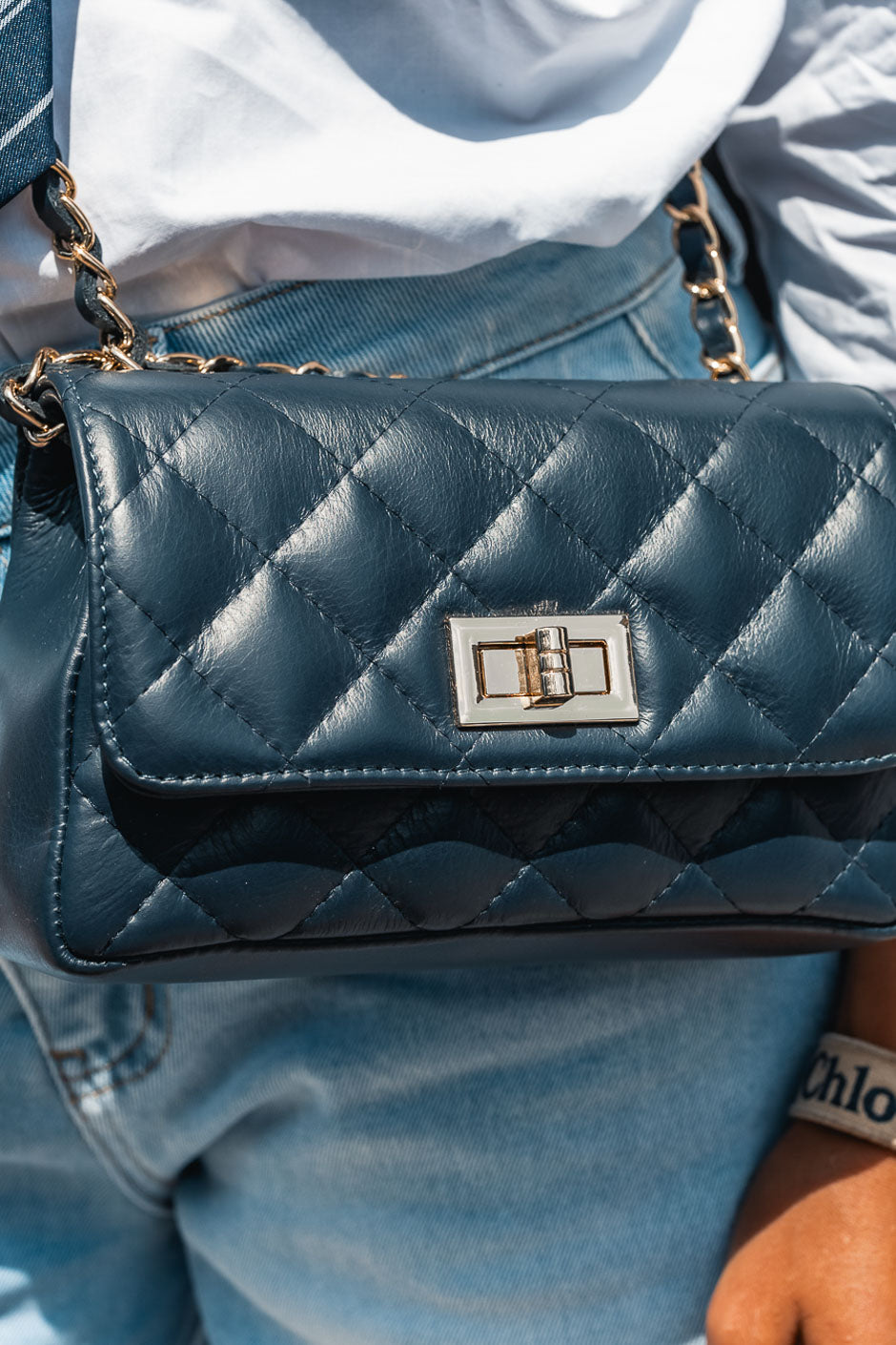 CHERRY NAVY BAG