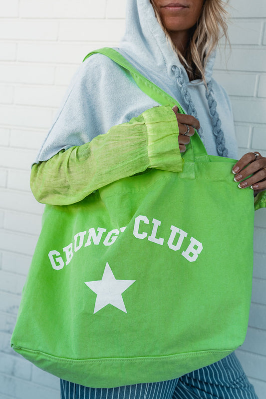 GREEN CLUB TOTE