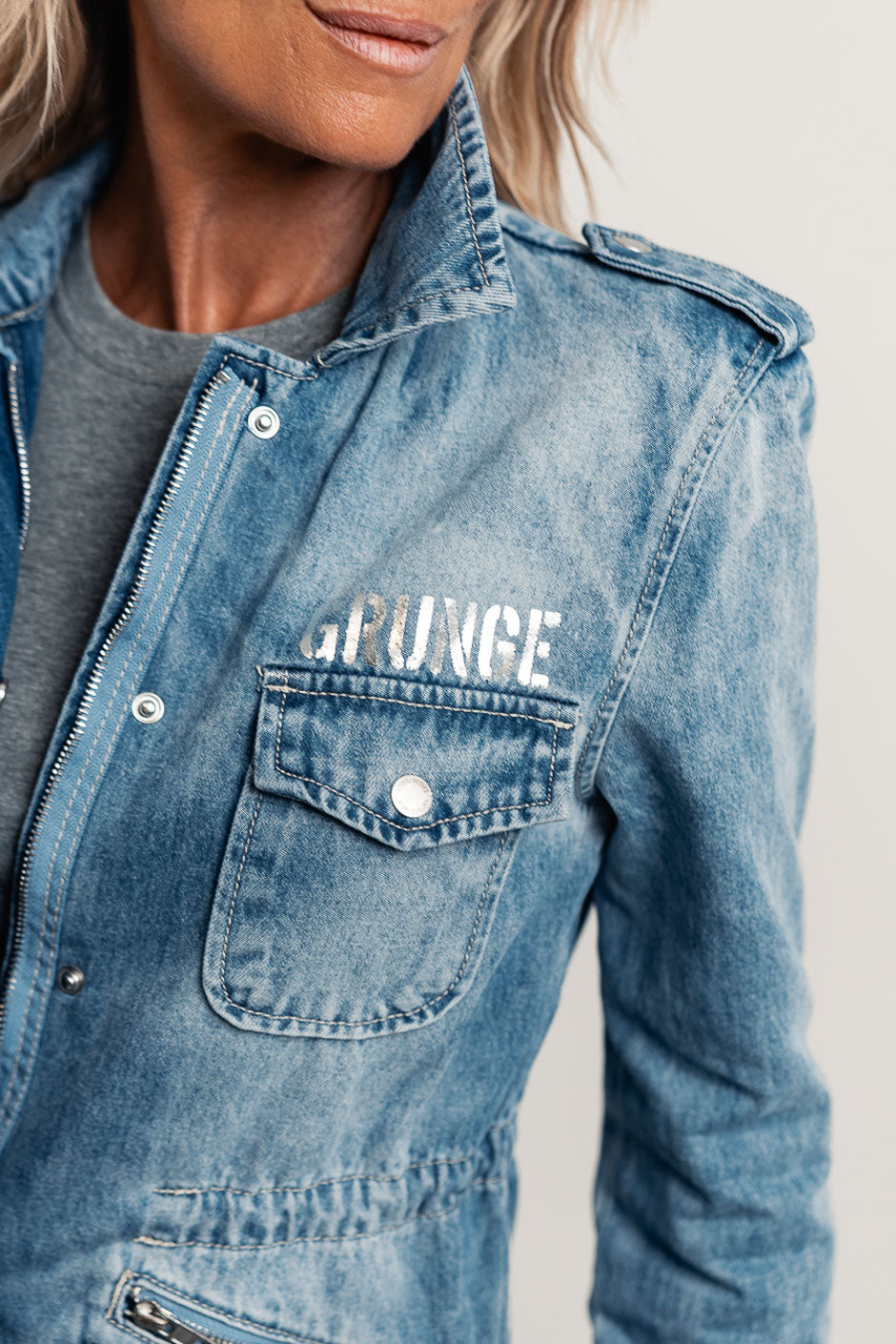 NEW GRUNGECLUB BLEACH SAHARIENNE