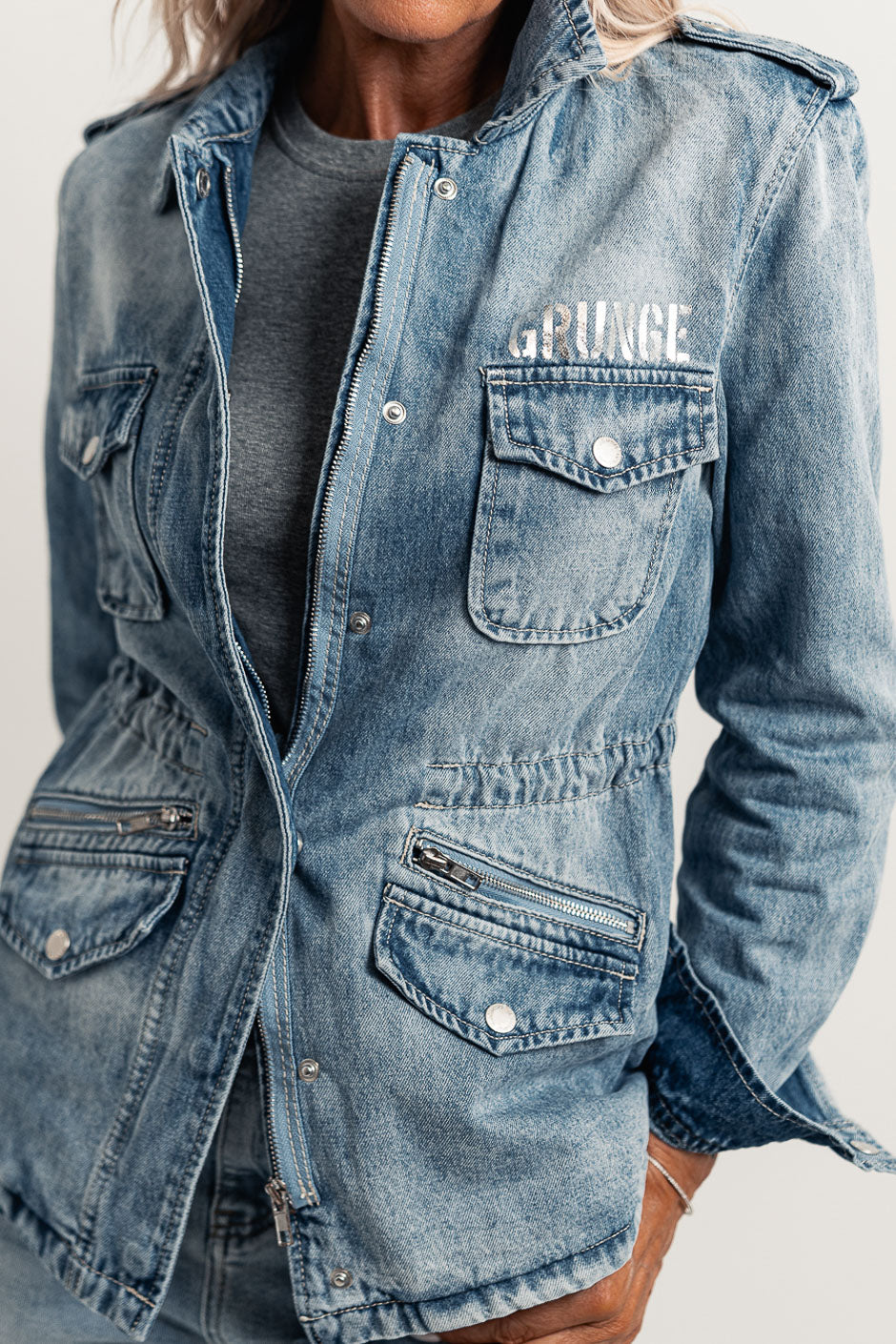 NEW GRUNGECLUB BLEACH SAHARIENNE