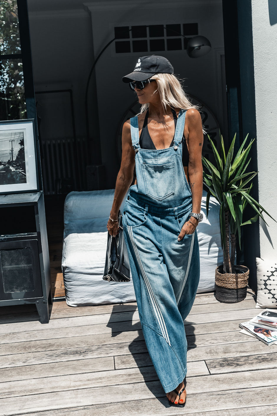 HELYMA DENIM OVERALLS