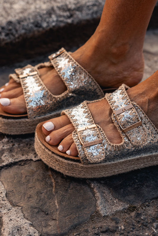 SANDALIAS MOHANA PLATA
