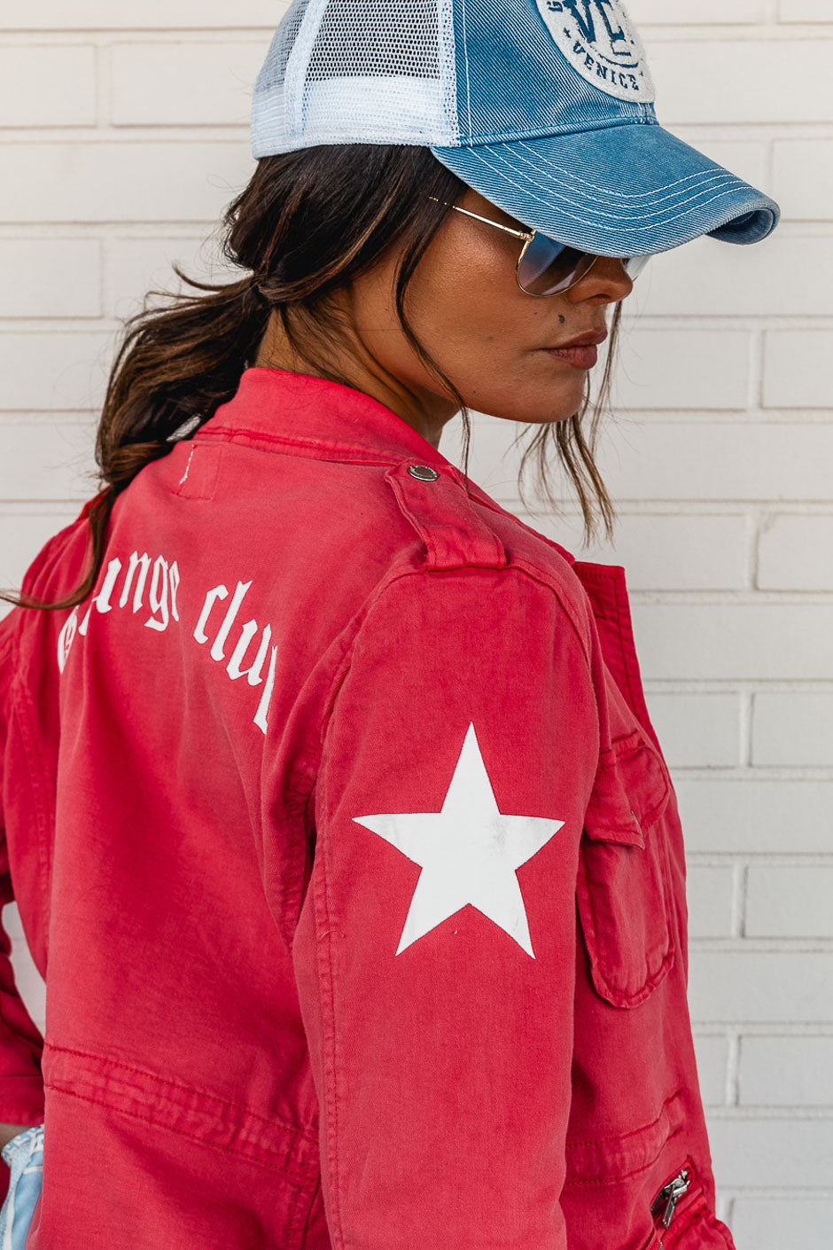 SAHARIENNE NEW GRUNGECLUB ROUGE
