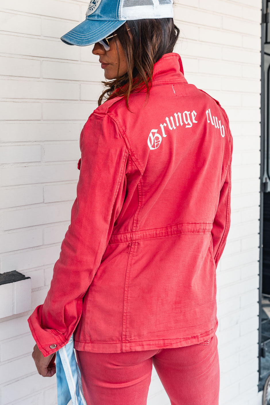SAHARIENNE NEW GRUNGECLUB ROUGE