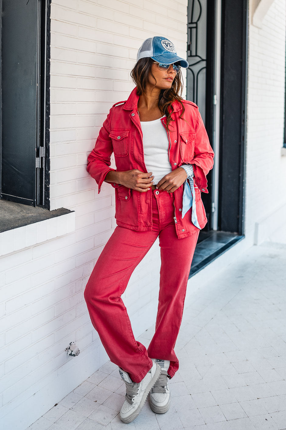SAHARIENNE NEW GRUNGECLUB ROUGE