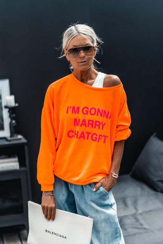 ORANGE ASPEN SWEATSHIRT