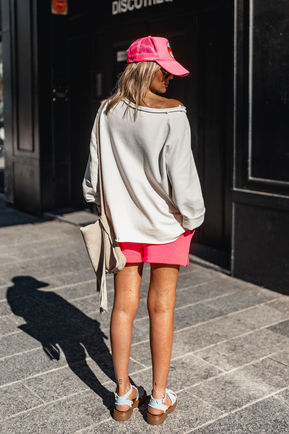 SWEAT BASILE BLANC