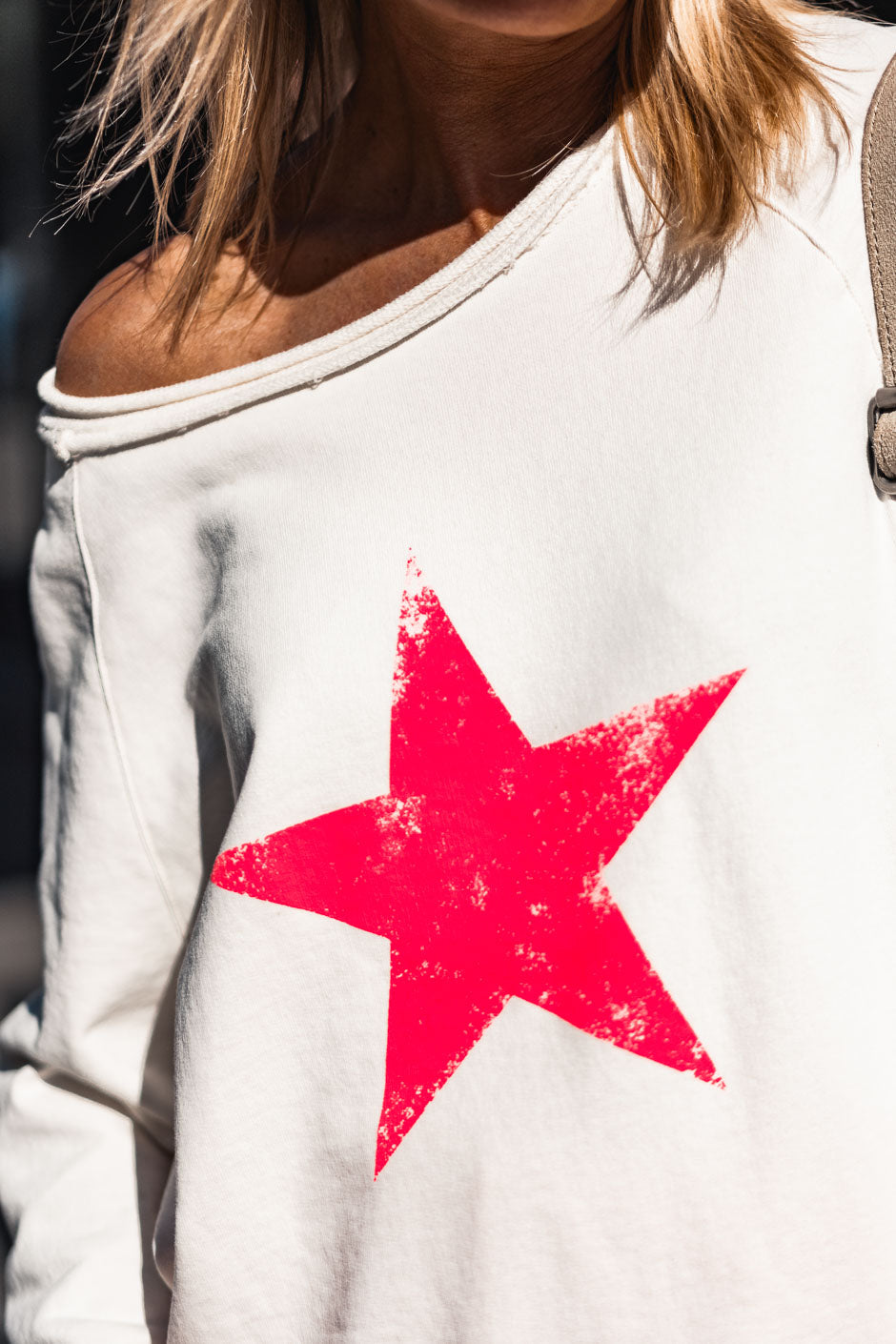 SWEAT BASILE BLANC