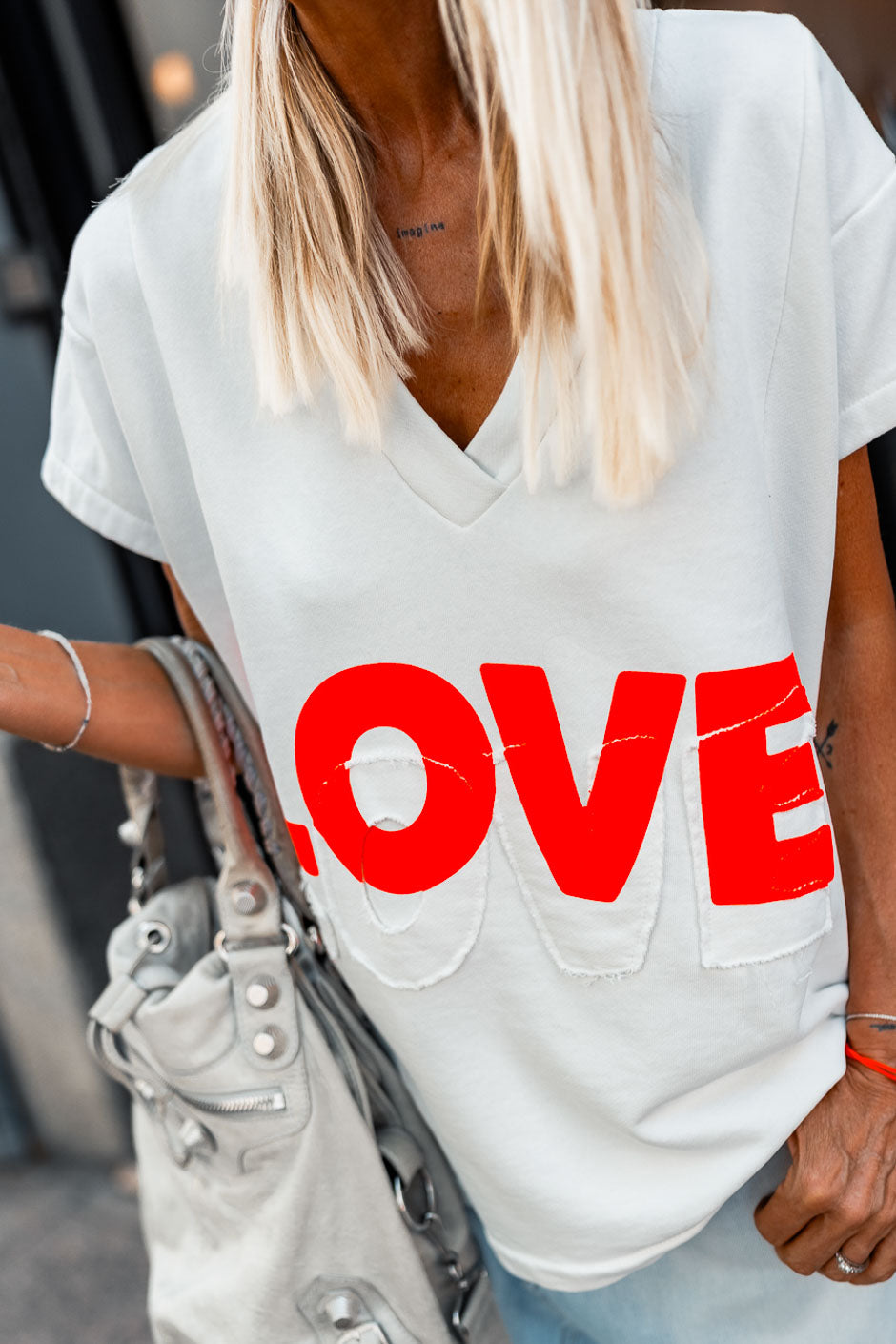 SUDADERA BLANCA