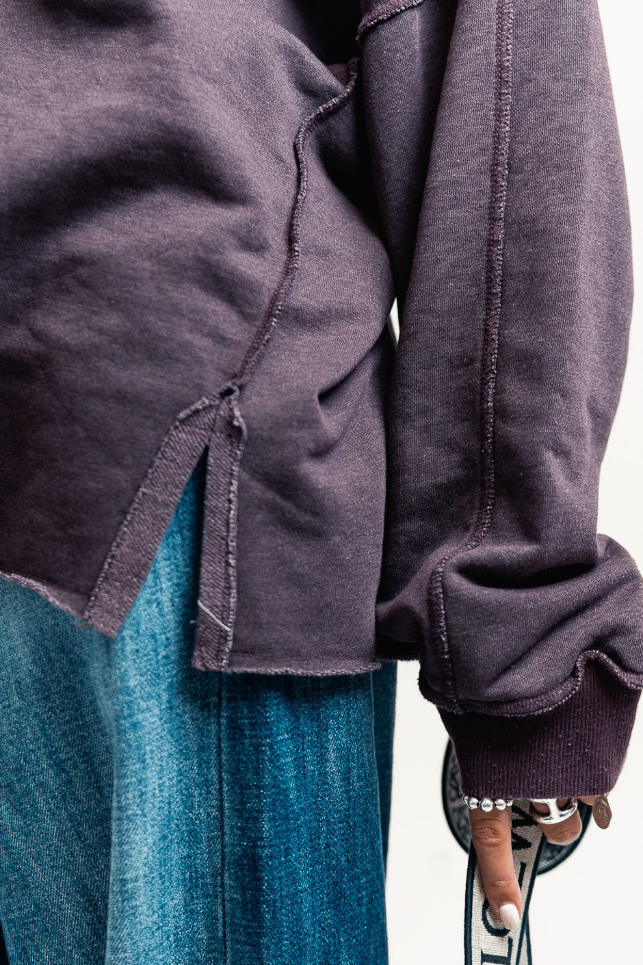SWEAT MATTIA VIOLET