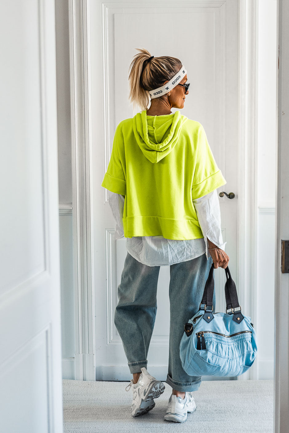 JOELLE NEON YELLOW SWEATER