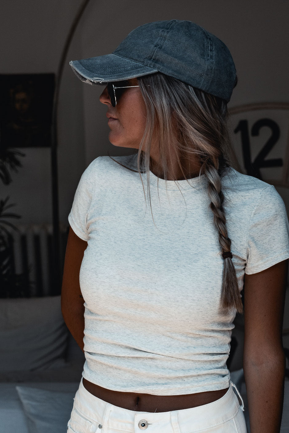 T-SHIRT MIKE GRIS