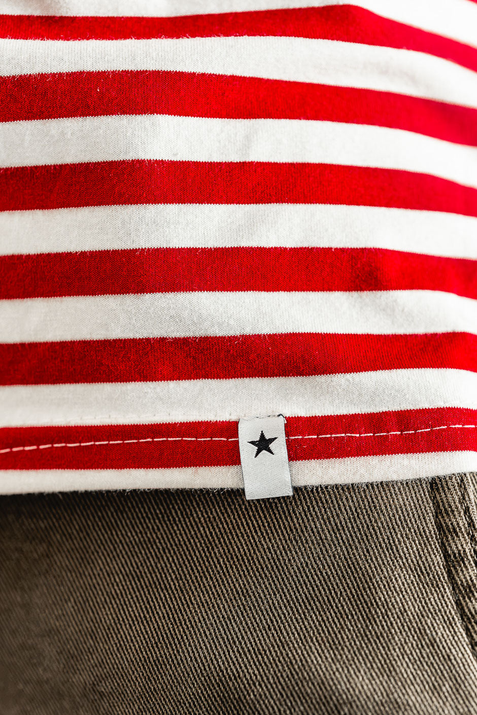 T-SHIRT MINI ROUGE