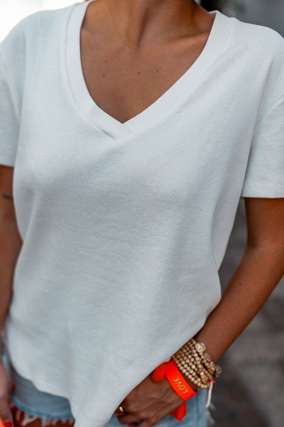 T SHIRT NADA BLANC