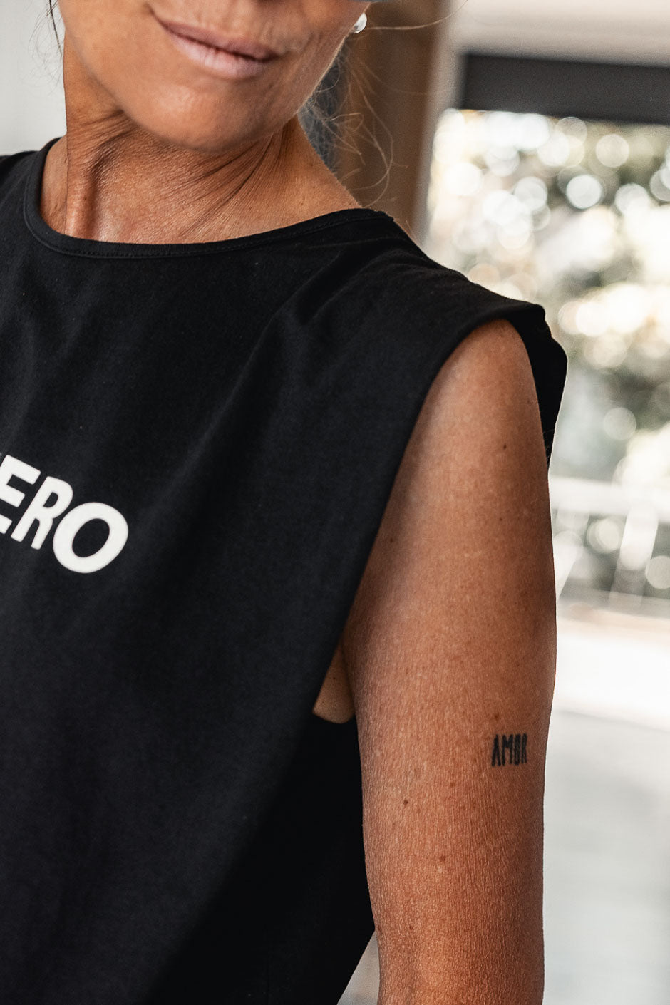 T-SHIRT TE QUIERO NOIR