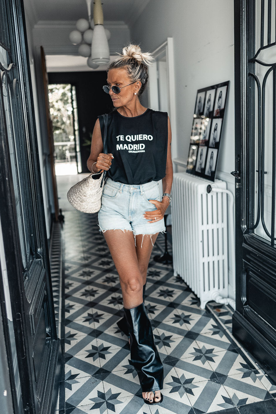 T-SHIRT TE QUIERO NOIR