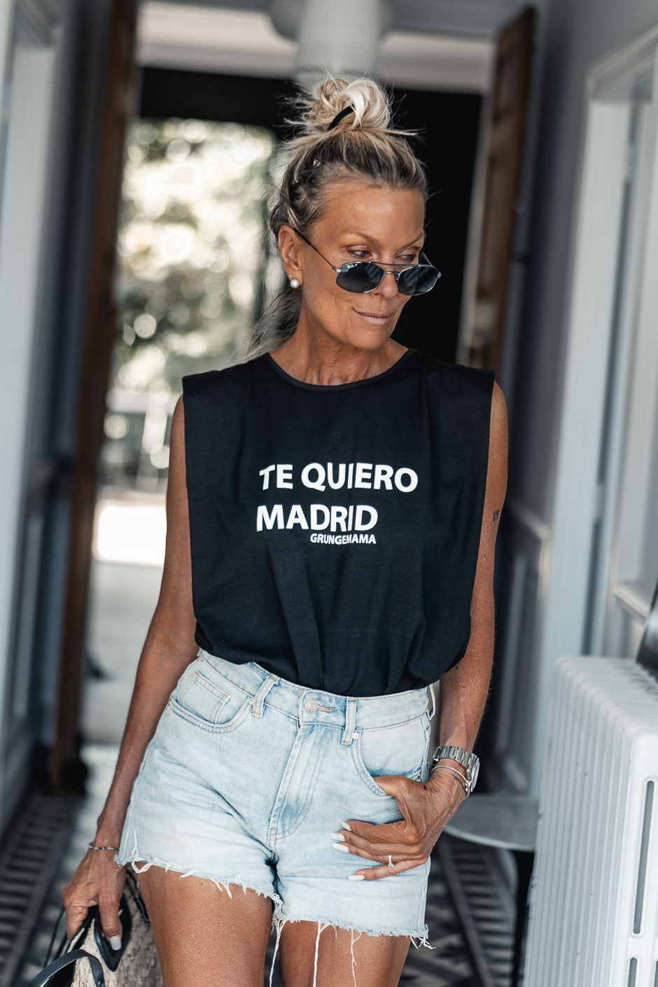 T-SHIRT TE QUIERO NOIR