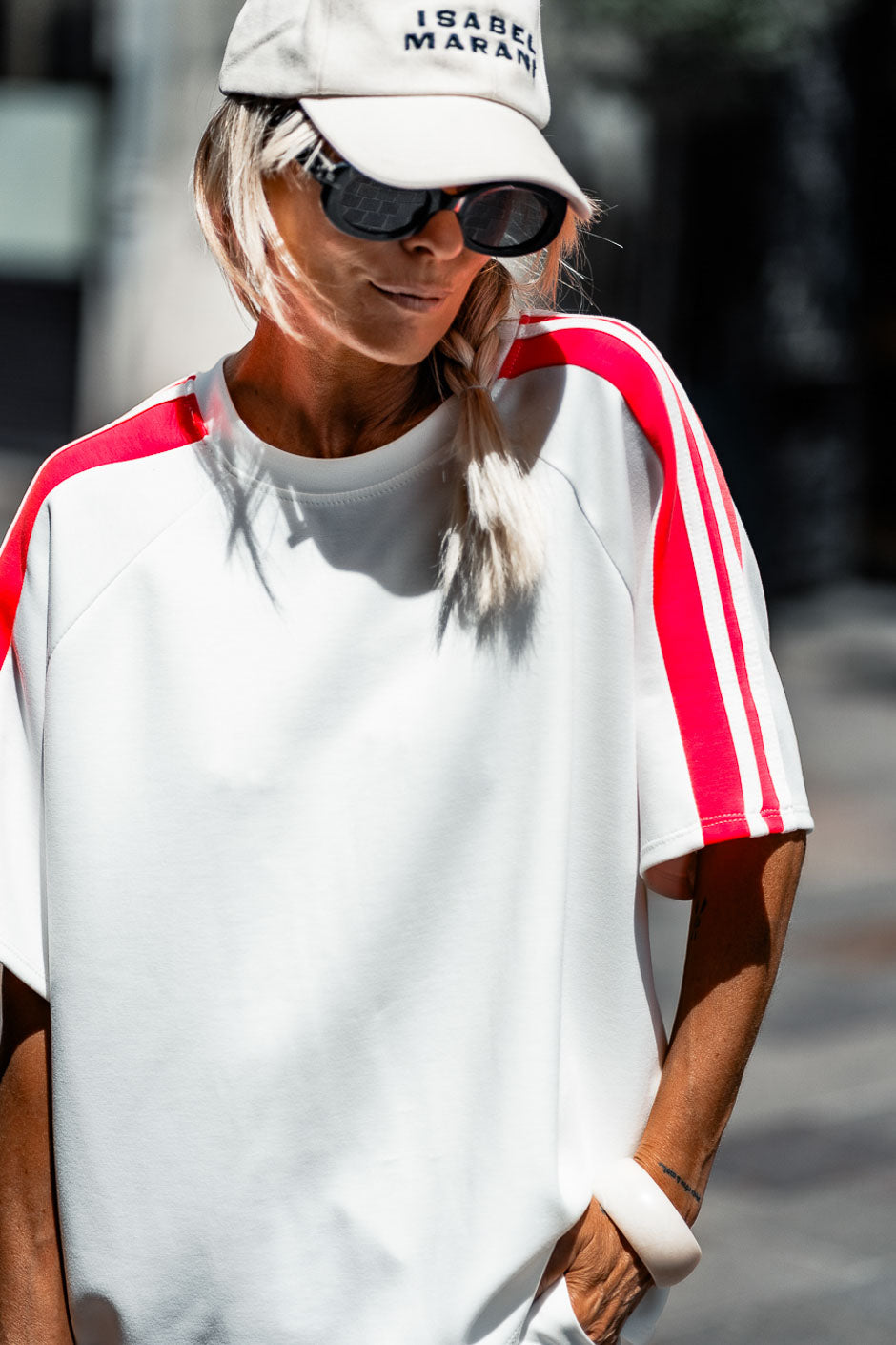 TSHIRT BILLIE BLANC