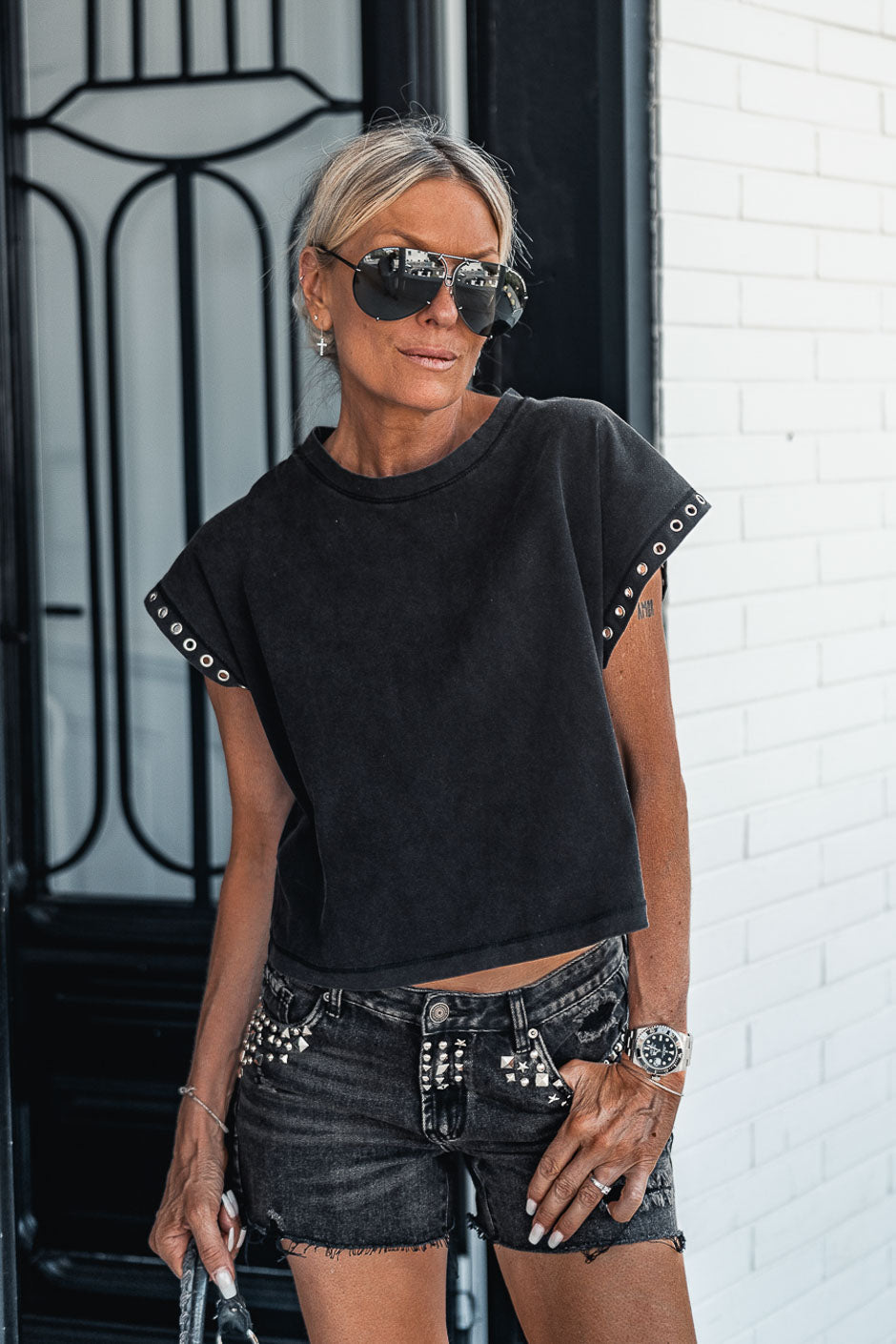 CAMISETA DEVON NEGRA