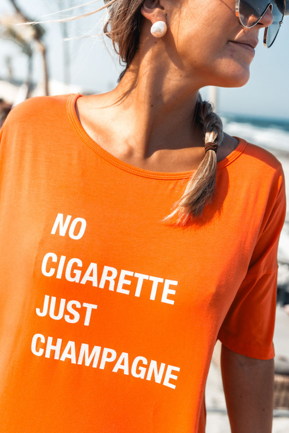 T-SHIRT CHAMPAGNE ORANGE