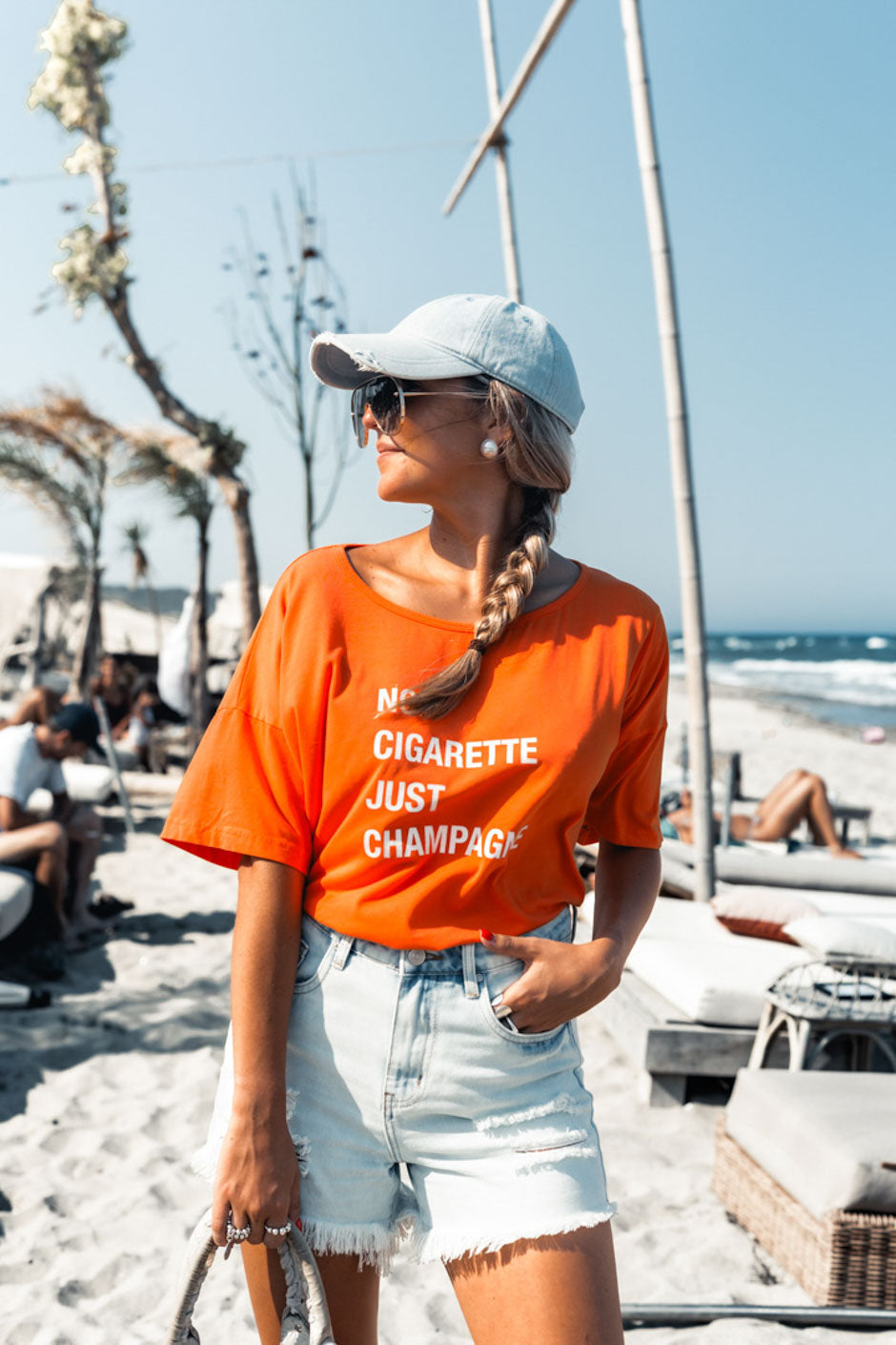 T-SHIRT CHAMPAGNE ORANGE