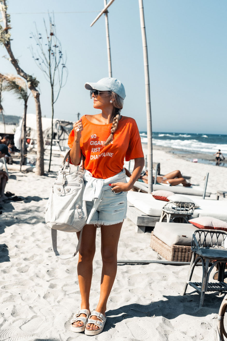 T-SHIRT CHAMPAGNE ORANGE