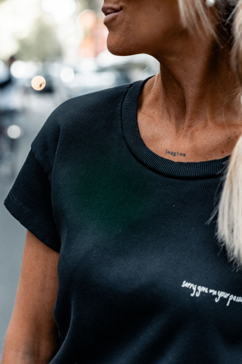 T-SHIRT PALABRA BLACK