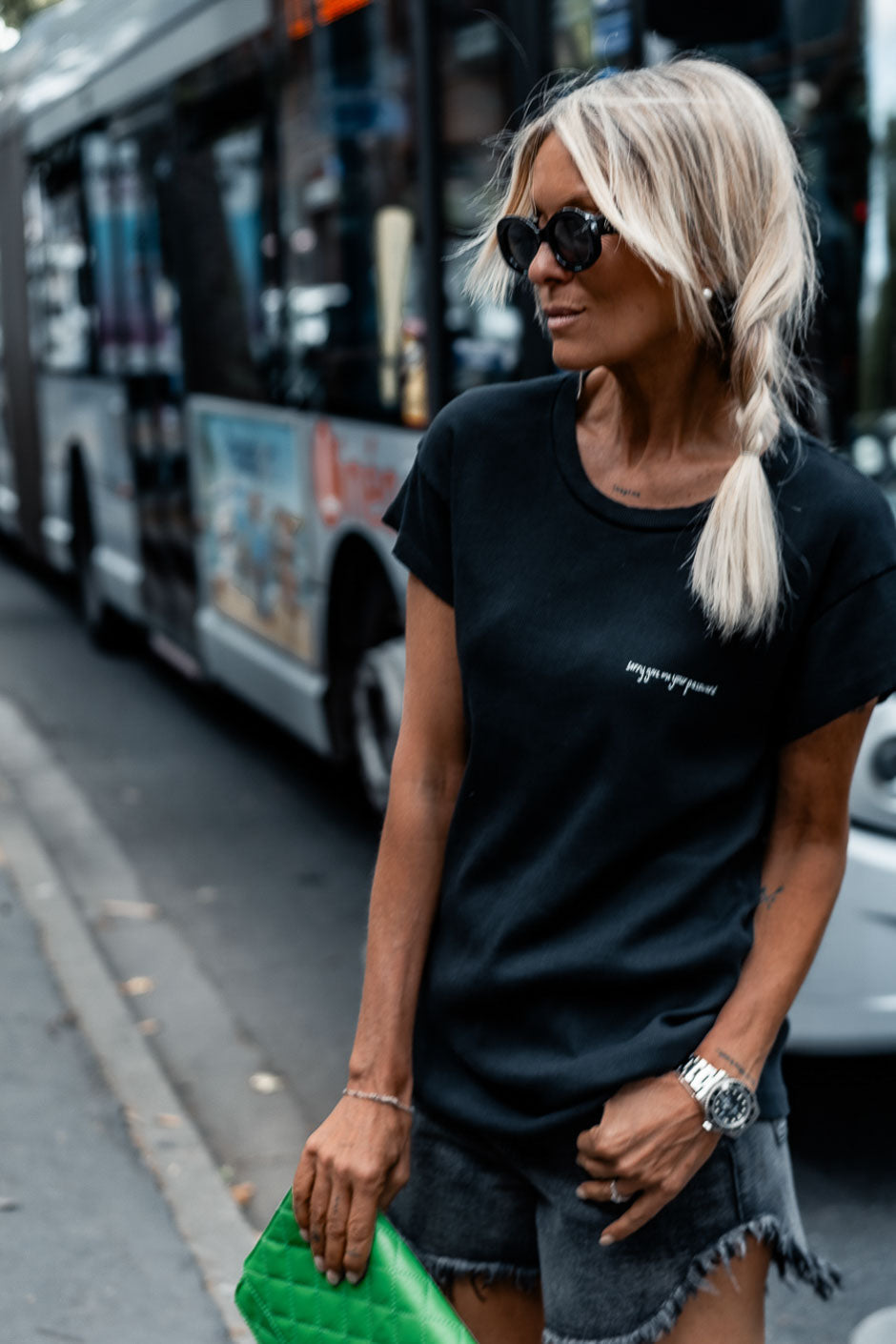 T-SHIRT PALABRA BLACK