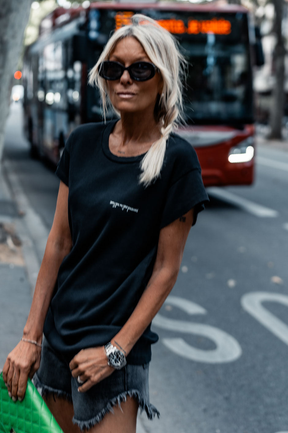 T-SHIRT PALABRA BLACK