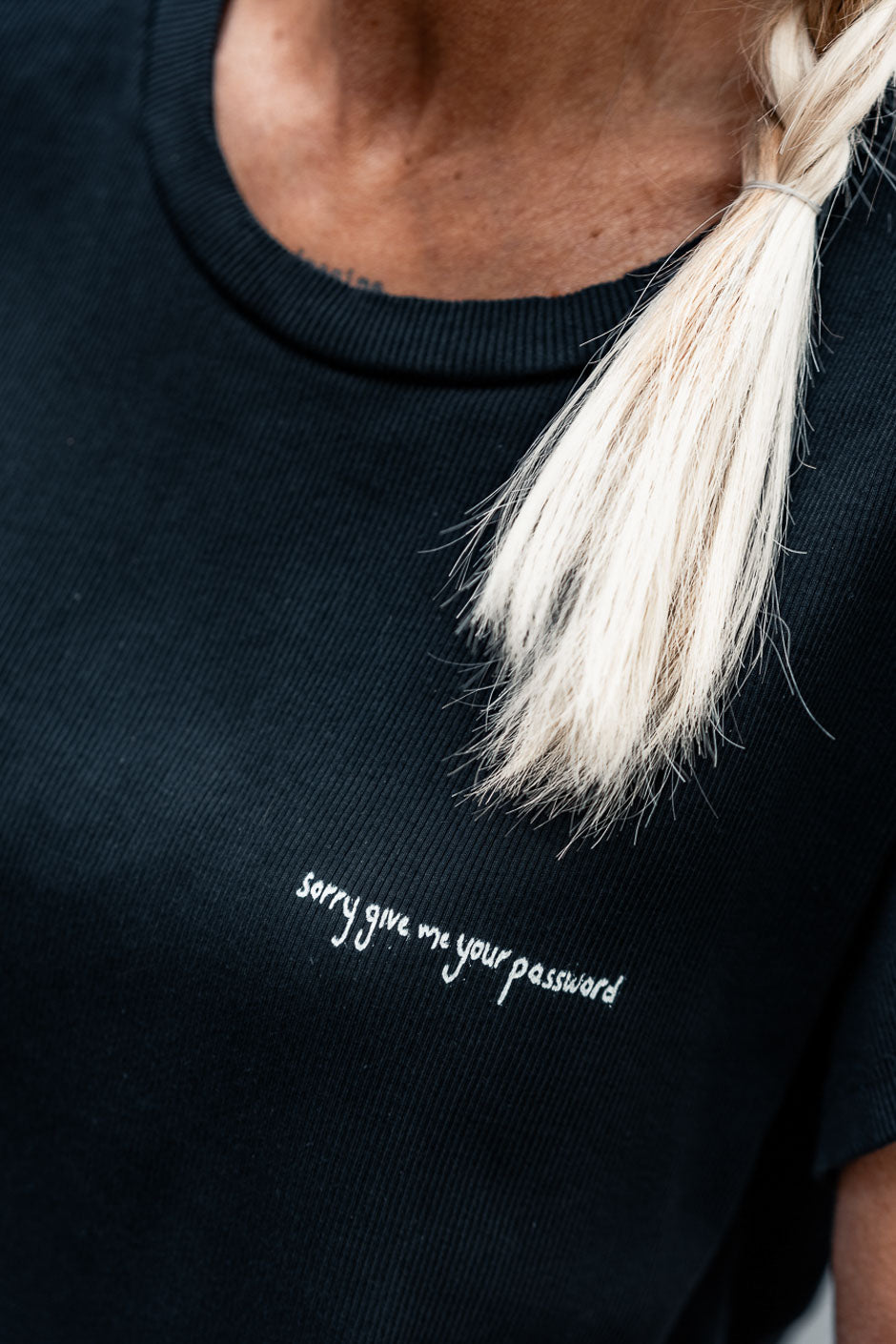 T-SHIRT PALABRA BLACK